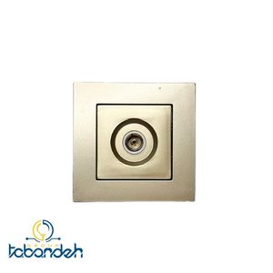 پریز آنتن BEKER مدل آسان بژ با قاب بژ